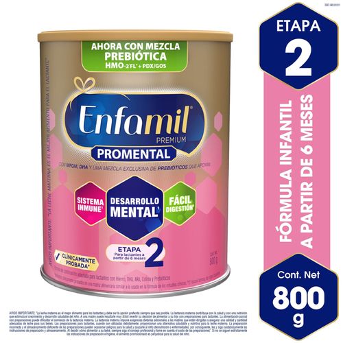 Enfamil Premium Etapa 2 Lata X 800 Gr Mead Johnson