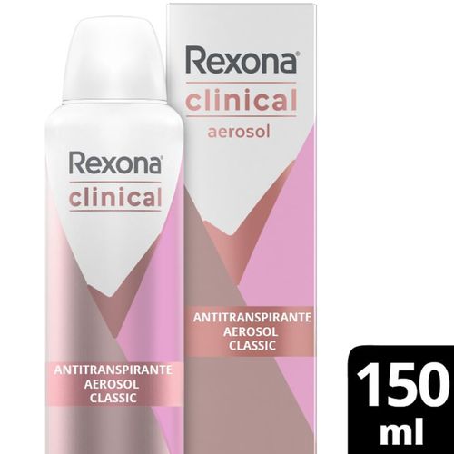 Desodorante Rexona Aerosol Clinical Classic Women Frasco X 91 Ml Unilever