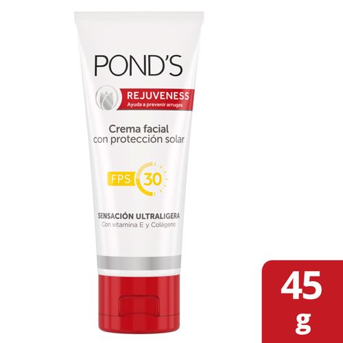 Crema Ponds Rejuveness Fps30 Tubo X 45 Gr Unilever