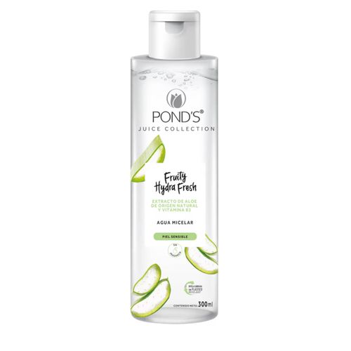 Ponds Agua Micelar Fruity Hydra Fresh Aloe Frasco X 300 Ml Unilever