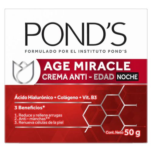 Crema Facial Ponds Age Miracle Noche 50 Gr Unilever