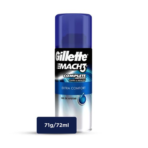 Gel Para Afeitar Gillette Mach 3 Extra Comfort X 71 Gr