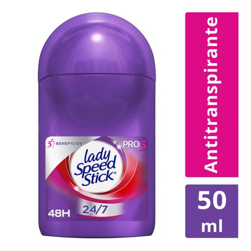 Desodorante Lady Speed Stick Roll On Pro 5 En 1 Frasco X 50 Ml Colgate