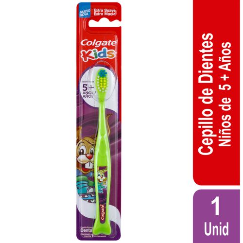 Cepillo De Dientes Colgate Kids +5 Años Extra Suave
