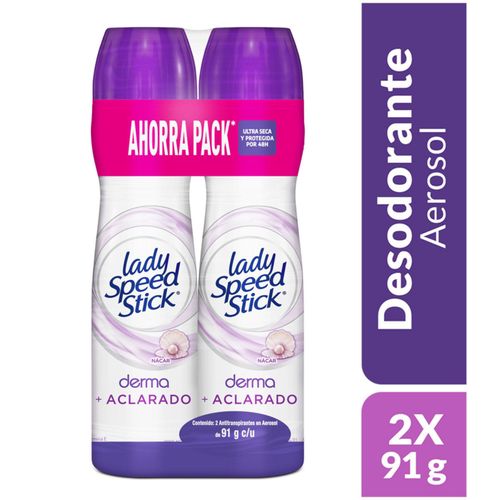 Desodorante Lady Speed Stick Derma Vitamina 2 X 1 91 Gr Colgate