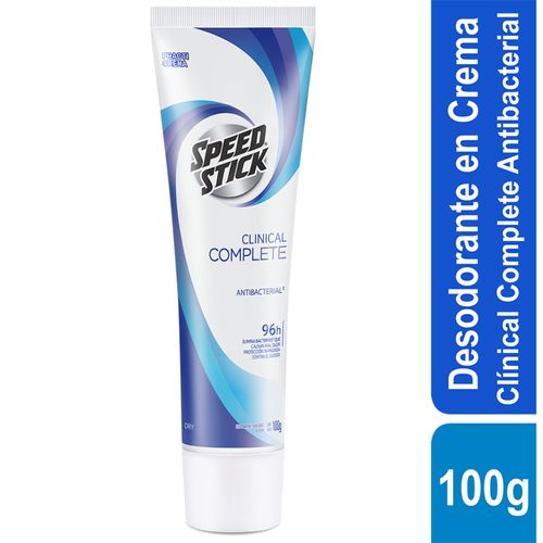 Desodorante Speed Stick Clinical Crema Tubo X 100 Gr Colgate