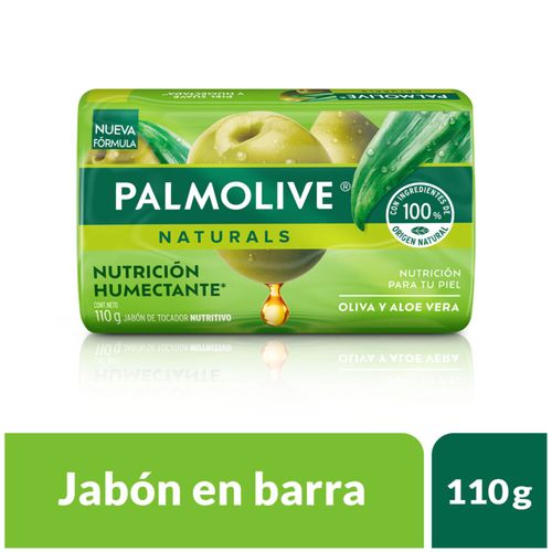 Jabón Palmolive Aloe Y Oliva Barra X 110 Gr Colgate