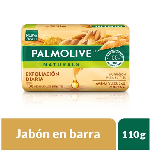 Jabón Palmolive Avena Barra X 110 Gr Colgate