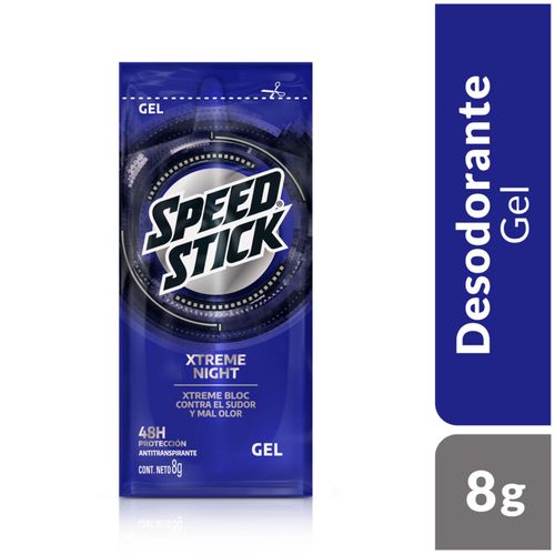 Desodorante Mennen Xtreme Night Gel Caja X 18 Sobres Colgate