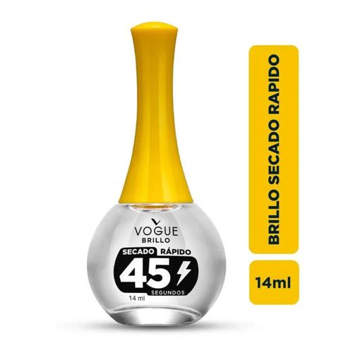 Esmalte Vogue Efecto Gel Brillo Secado Rapido Frasco X 14 Ml
