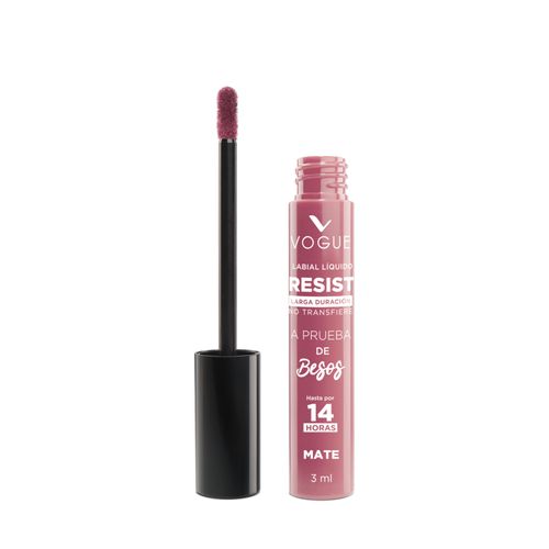 Labial Líquido Vogue Vogue Resist Mate Encantadora Tubo X 3 Ml