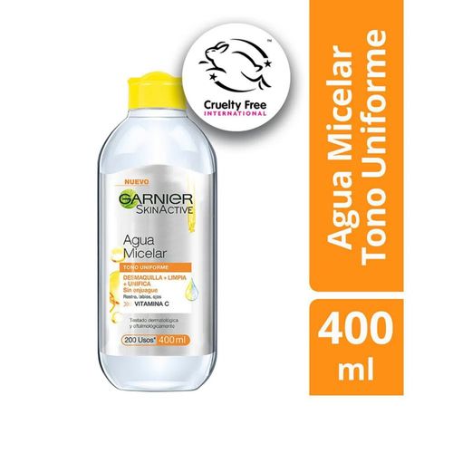 Agua Micelar Garnier Aclaranate Frasco X 400 Ml Loreal