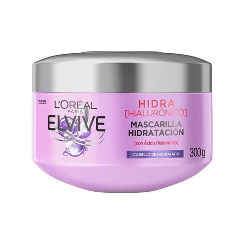 Mascarilla Capilar Elvive Hidra Hialuronico 300 Gr Loreal