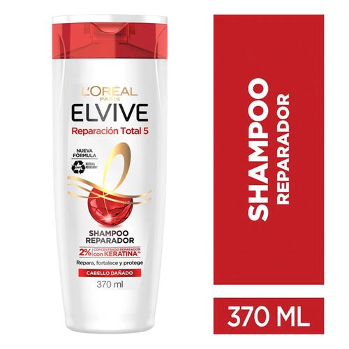Shampoo Elvive Reparación Total Frasco X 370 Ml Loreal
