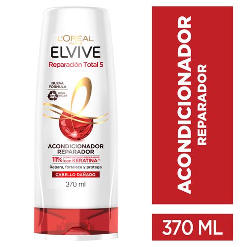 Acondicionador Elvive Reparación Total Frasco X 370 Ml Loreal