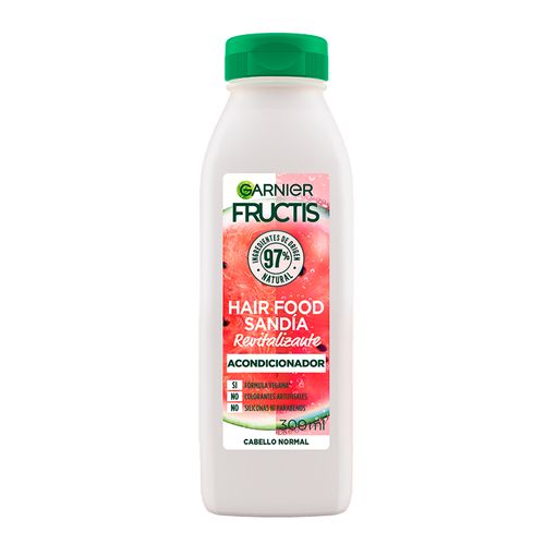Acondicionador Garnier Fructis Sandia Cabello Normal Frasco X 300 Ml Loreal