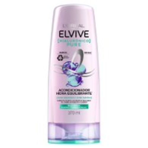 Acondicionador Elvive Hialuro Pure Frasco X 370 Ml Loreal