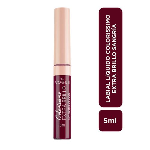 Esmalte Vogue Brillo Coloriss Extra Sangria 5 Ml Vogue