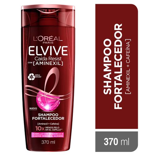 Shampoo Elvive Caida Resist Frasco X 370 Ml Loreal