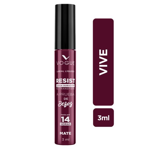 Labial Vogue Resist Vive 3 Ml