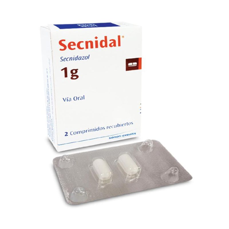 Secnidal Secnidazol 1 Mg Caja X 2 Comprimidos Sanofi - AXA lo tiene