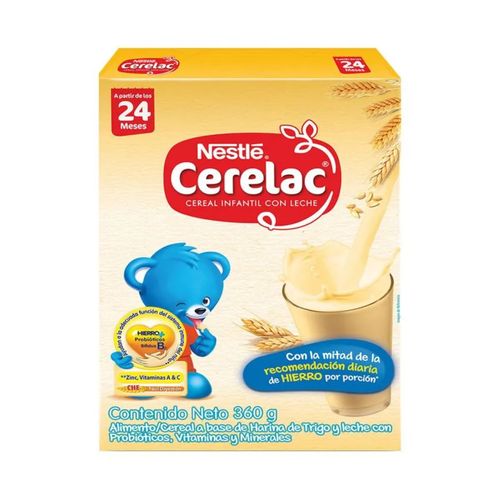 Cereal Infantil Nestum Cerelac En Polvo Caja X 360 Gr Nestle