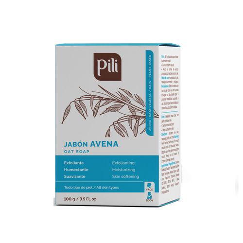 Jabón Pili De Avena Barra 100 Gr San Jorge