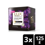Jabón Lux Orquídea Negra 3 Barras 125 Gr