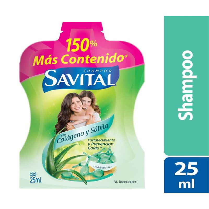 Shampoo Savital Anticaspa 20x27 Ml Unilever