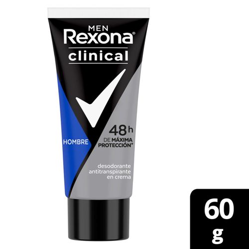 Desodorante Rexona Men Tubo X Clinical Clean 60 Gr Unilever