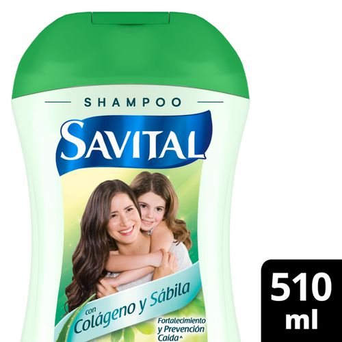 Shampoo Savital Colágeno Frasco X 510 Ml Unilever