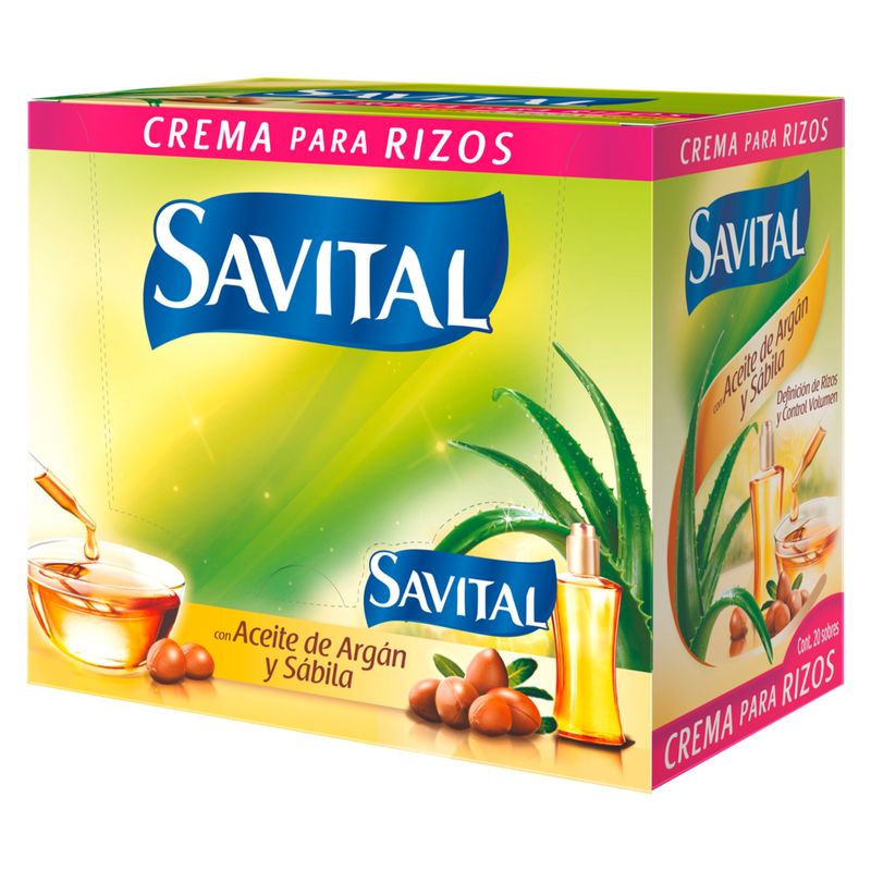 crema-para-peinar-savital-argan-caja-x-20-sobres-23-ml-unilever