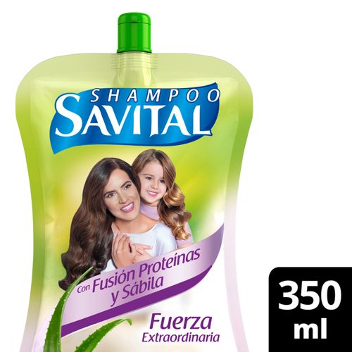 Shampoo Savital Fusión Proteínas Doypack 350 Ml Unilever
