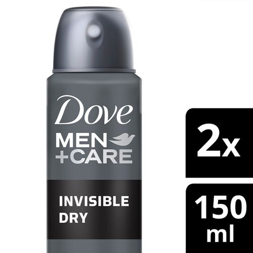 Desodorante Dove Aerosol Men Care Dry X 89 Gr Unidades