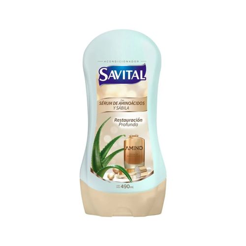 Acondicionador Savital Aminoácidos Frasco X 490 Ml Unilever