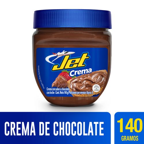 Chocolatina Jet En Crema Frasco X 140 Gr Nutresa