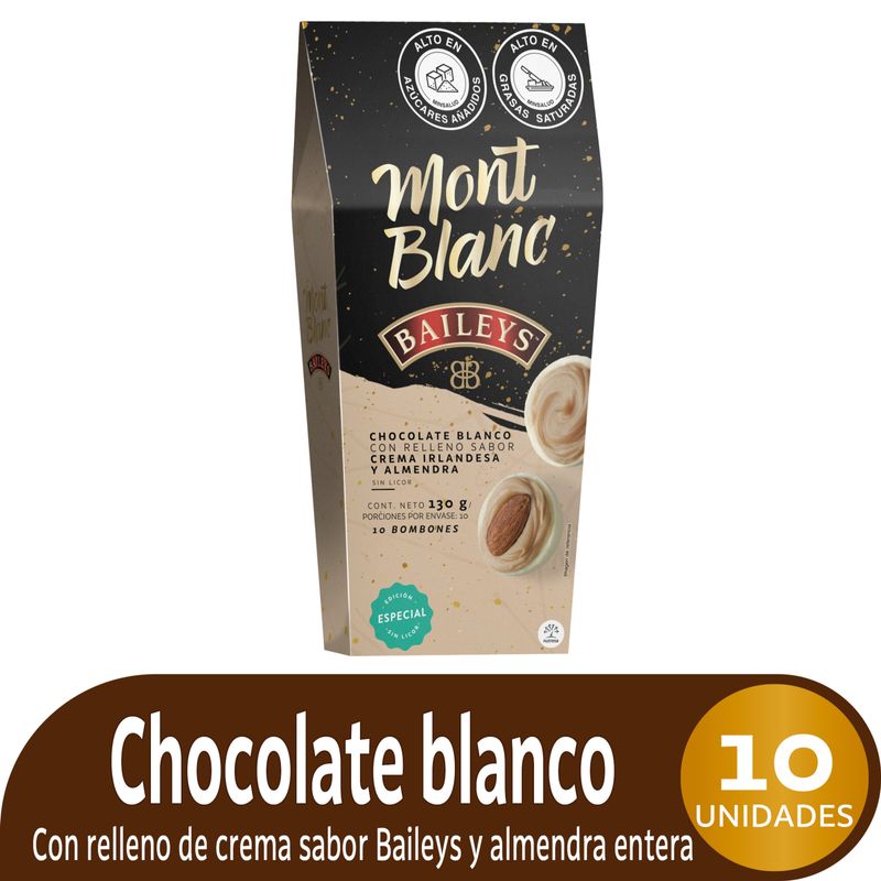 Bombones Montblanc Baileys 10 Unidades