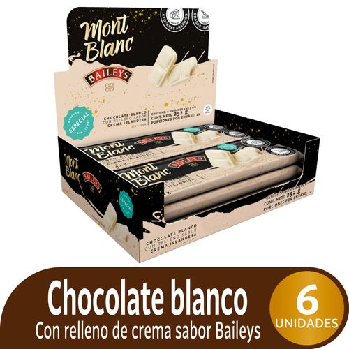 Chocolatina Montblanc Baileys 6 Und 42 Gr Nutresa
