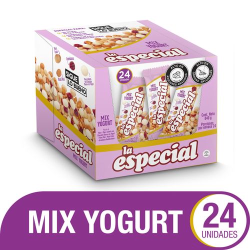 Maní La Especial Mix Yogurt 24 Unds Nutresa