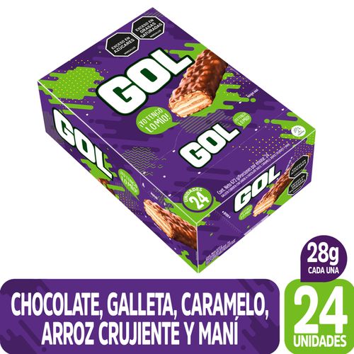 Chocolatina Gol 28 Gr 24 Und Nutresa