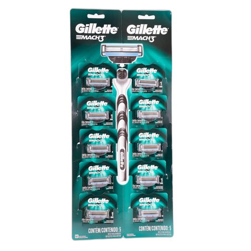 Máquina De Afeitar Gillette Mach3 Hercules X 1 Unidad Procter