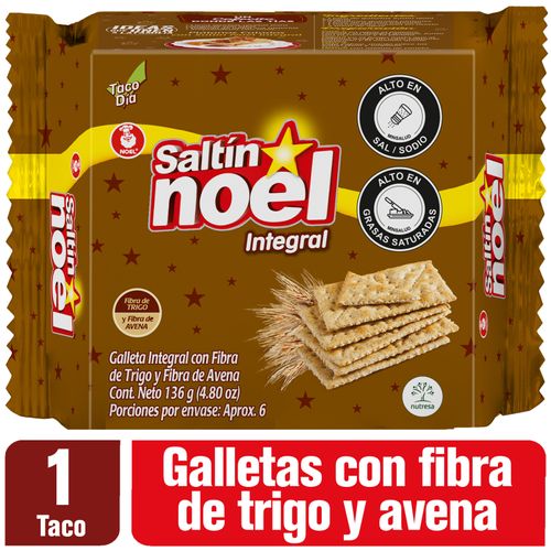 Galletas Integral Noel Taco X 136 Gr Nutresa