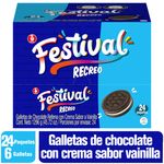 Galletas Festival Recreo 24 Paquete 54 Gr