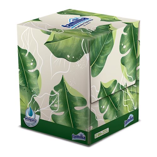 Pañuelos Familia Cubo Caja X 60 Unidades Familia