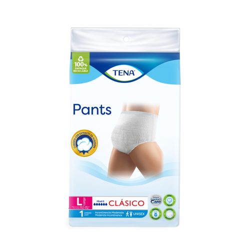 Pañal Para Adulto Tena Pants Clásico Large Paquete X 1 Familia