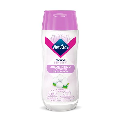 Jabón Íntimo Nosotras Sensitive Frasco X 130 Ml Familia