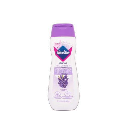 Jabón Íntimo Nosotras Lavanda Frasco X 200 Ml Familia