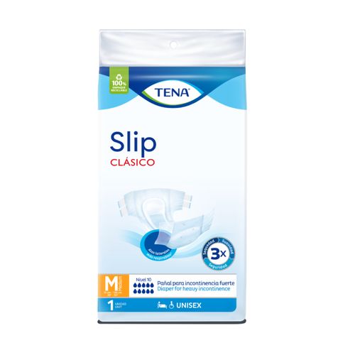 Pañal Para Adulto Tena Slip Clásico Medio Paquete X 1 Familia
