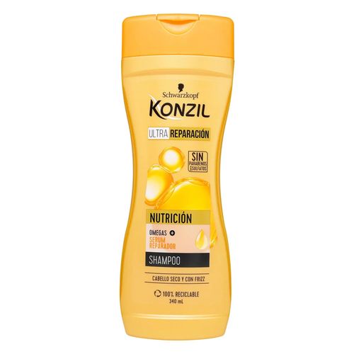 Shampoo Konzil Ultra Nutricion Frasco X 340 Ml Henkel