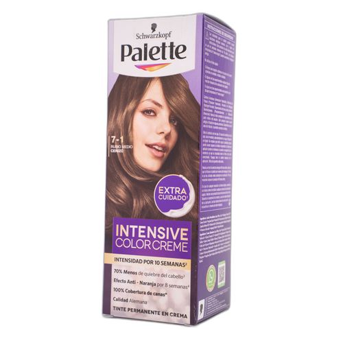 Tinte Palette Intensive Cc Rubio Cenizo Semikit 7-1 Henkel